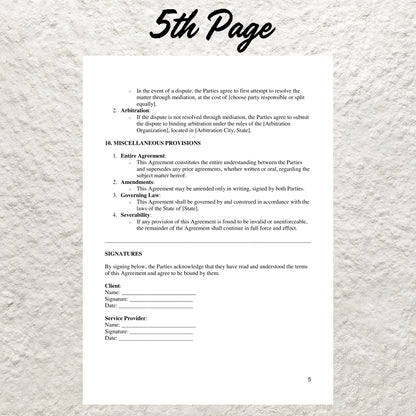 Transportation Service Agreement Template Editable Event Transportation Contract Printable Shuttle Service Contract Transporter Contract