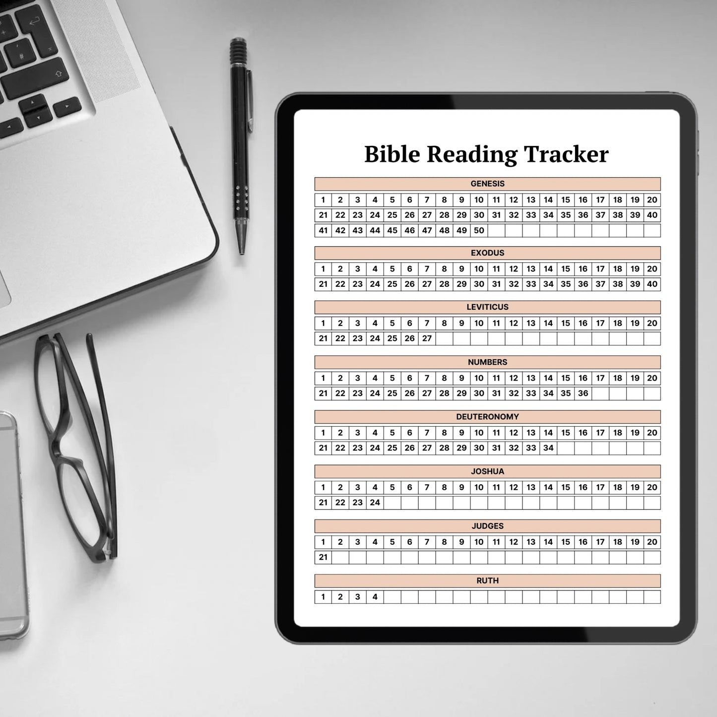 Bible Reading Tracker Printable Bible Reading Plan Checklist Daily Bible Reading Log Bible Study Christian Faith Planner Scripture Reading