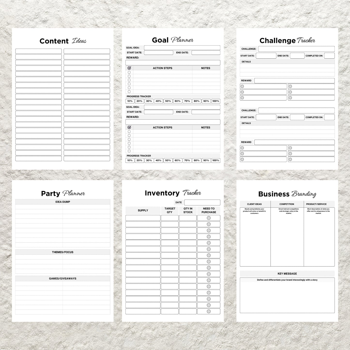 Direct Sales Planner Template Printable MLM Planner Network Marketing Planner Power Hour Tracker Small Business Sales Marketing Planner