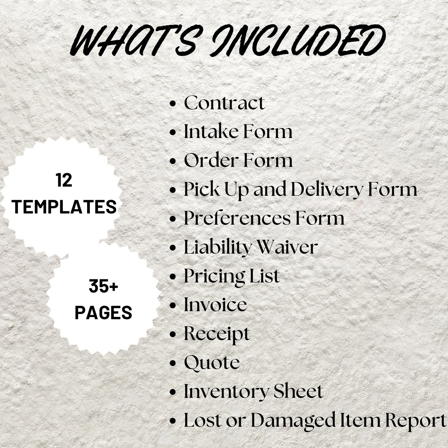 Editable Laundry Pick Up & Delivery Services Forms Template Bundle Pick Up and Delivery Laundry Service Pricing Quote Linen Laundry Business