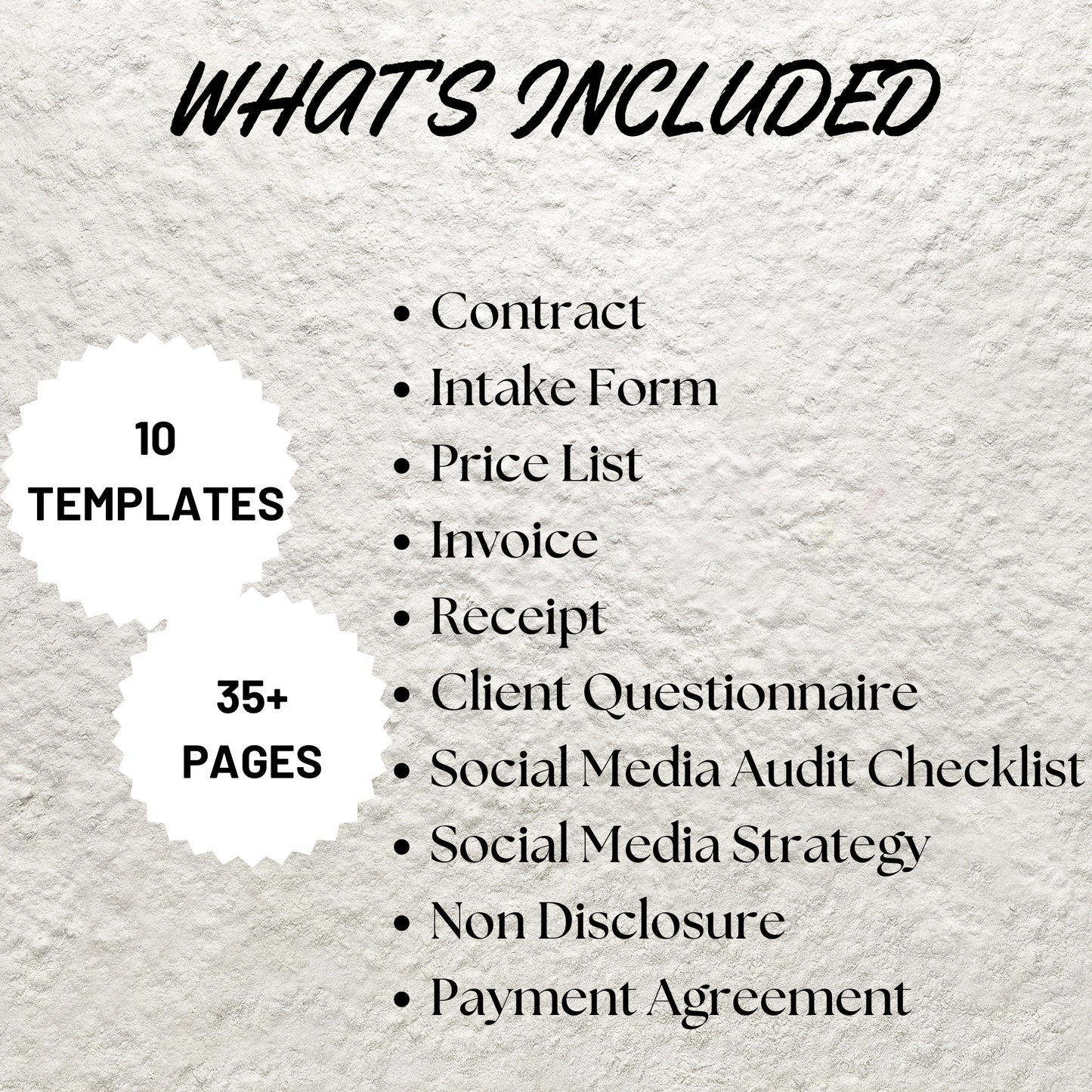 Freelance Social Media Manager Contract Bundle Editable Social Media Management Agreement Pintable Social Media Non Disclosure Intake Forms