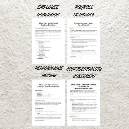 Home Care Business Templates Bundle Editable Professional Home Care Agency Forms Printable Home Care Intake Form Caregiving Business Forms