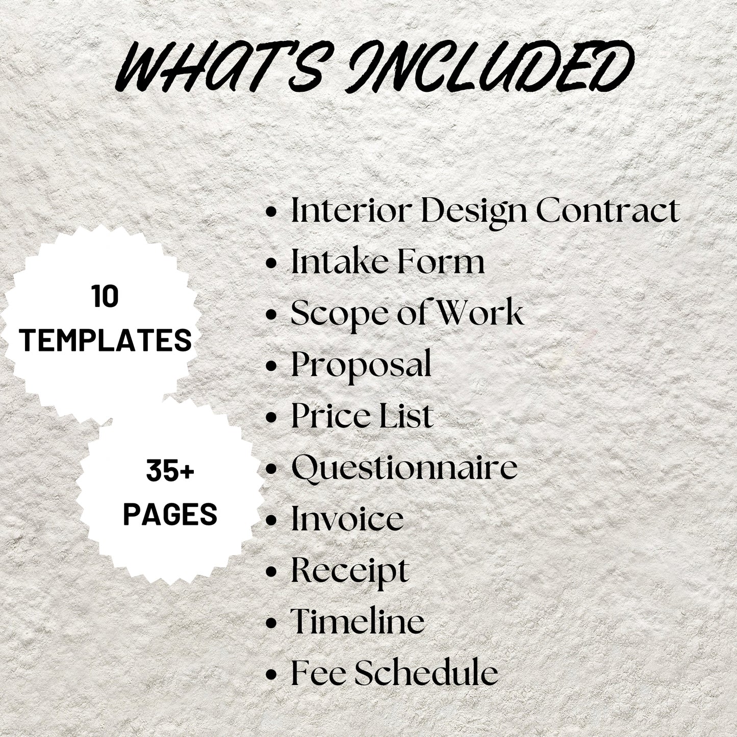 Interior Design Forms Bundle Editable Interior Design Contract Printable Interior Design Client Intake Form Design Questionnaire Templates