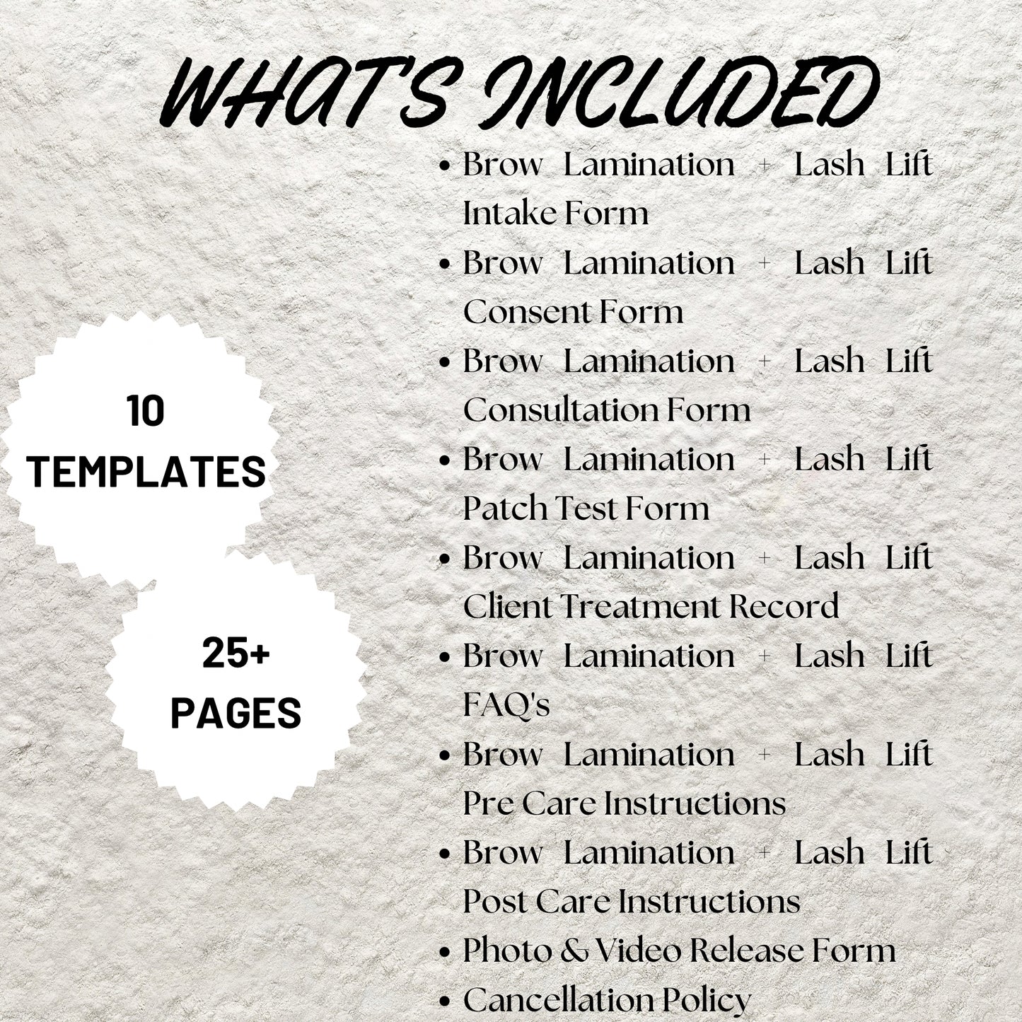 Lash Lift and Brown Lamination Form Templates Bundle Editable Lash Intake Form Printable Lash Consent Consultation Form Esthetician Forms