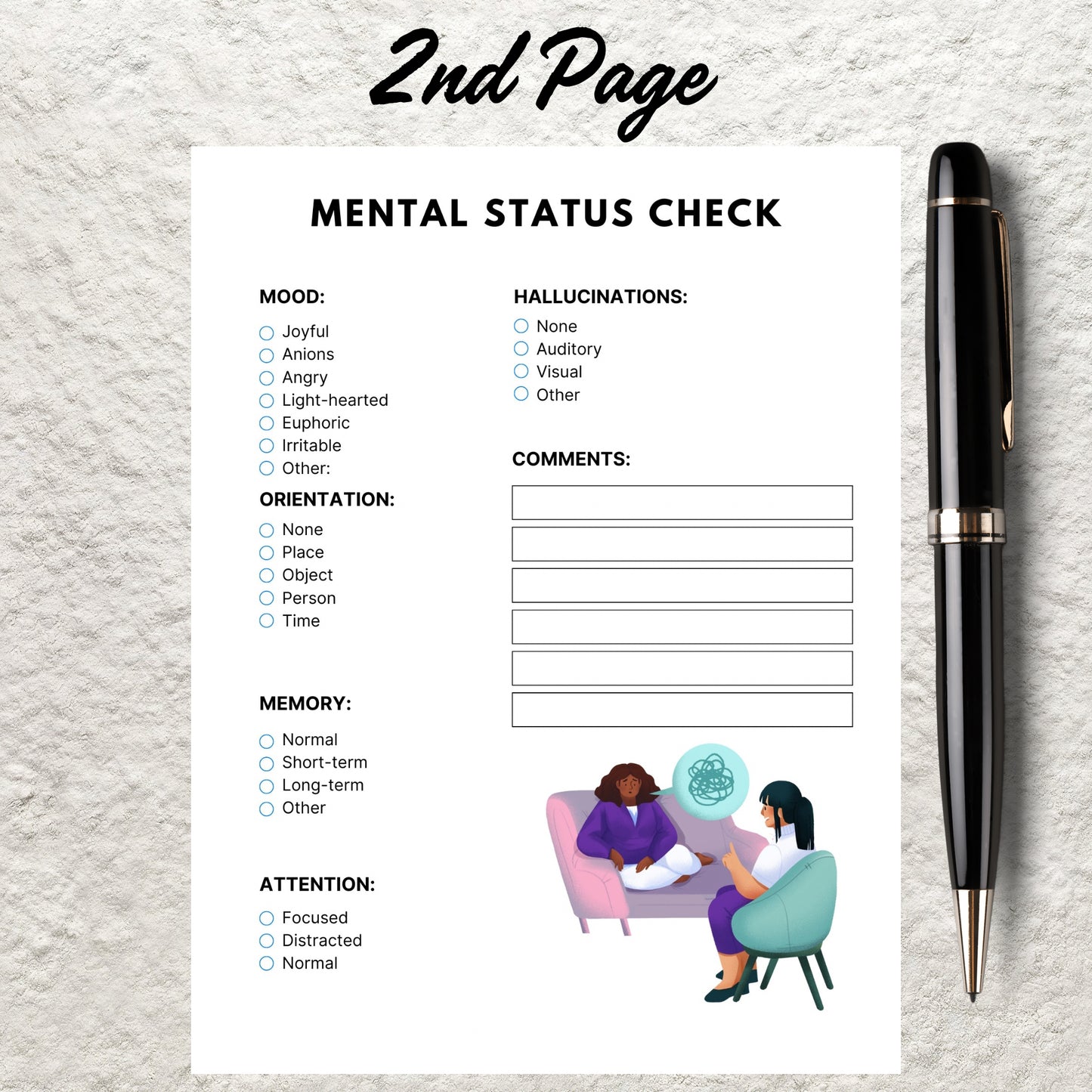 Mental Status Exam Cheat Sheet Template MSE Checklist Cheat Sheet Mental Health Form Psychological Evaluation Testing Mental Assessment PDF