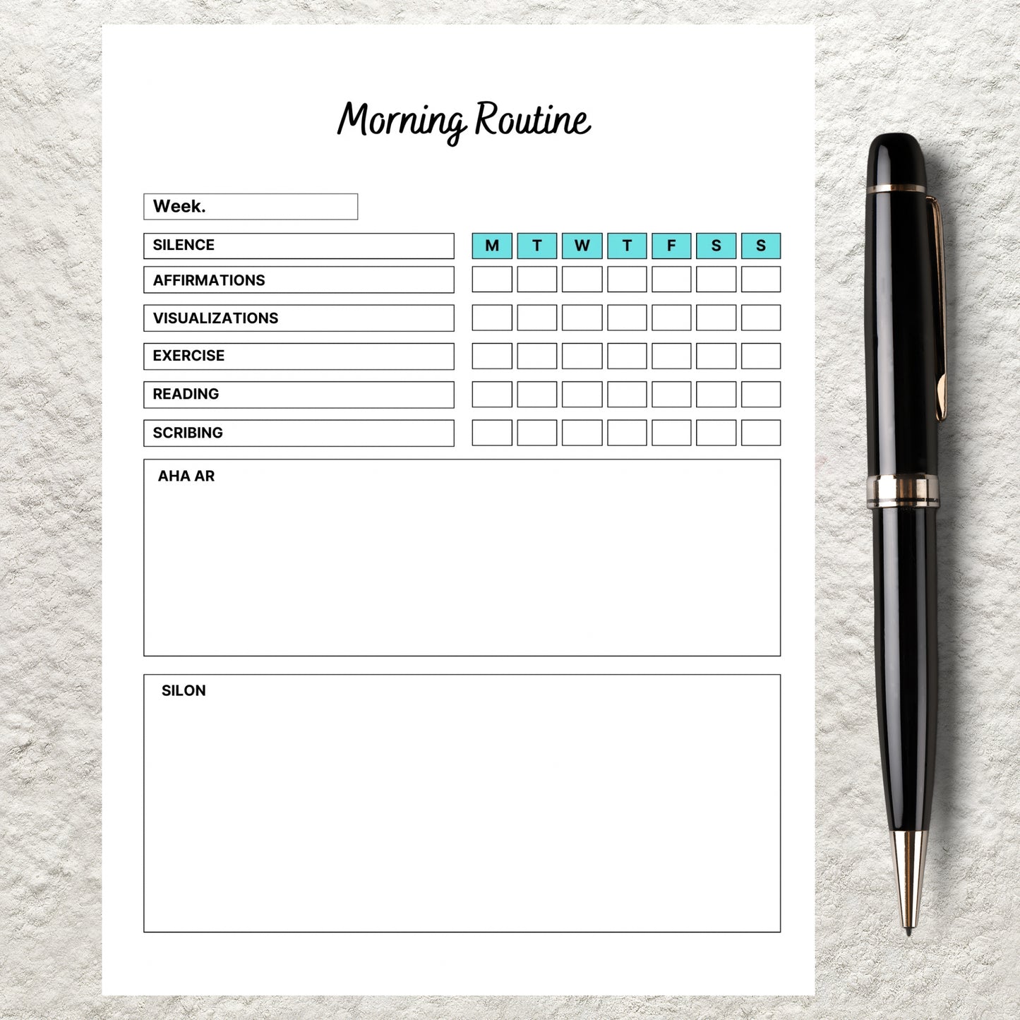 Morning and Evening Routine Checklist Printable Morning and Night Daily Routine Template Planner Daily Routine Tracker Bedtime Routine Chart