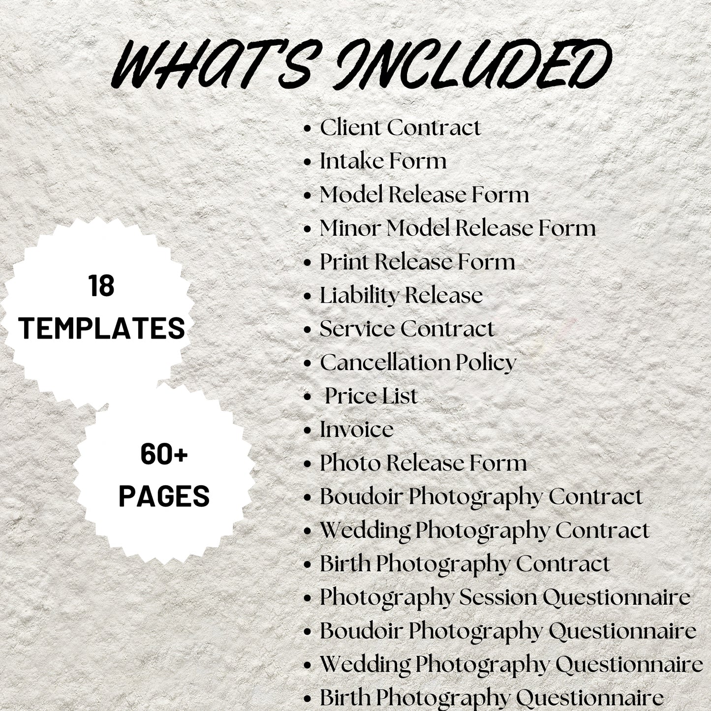 Photography Contract Template Bundle Editable Photography Booking Forms Bundle Printable Client Session Contract Photography Business Forms